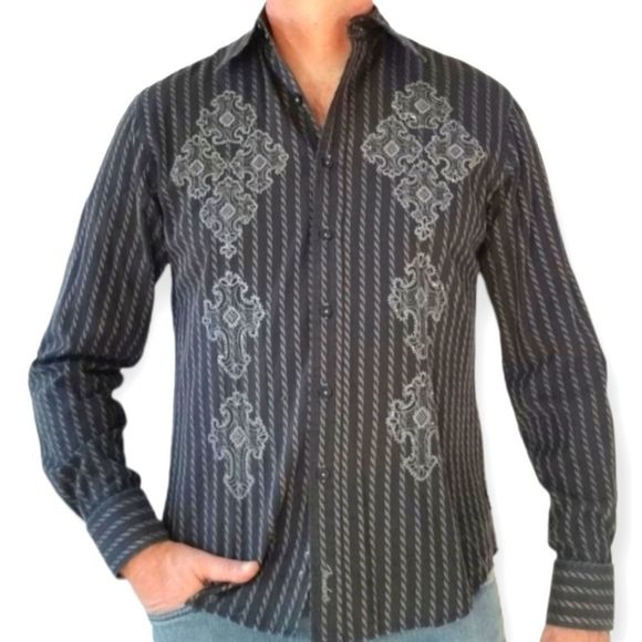 Vintage Fender Button Up Shirt sz M - Picture 2 of 14